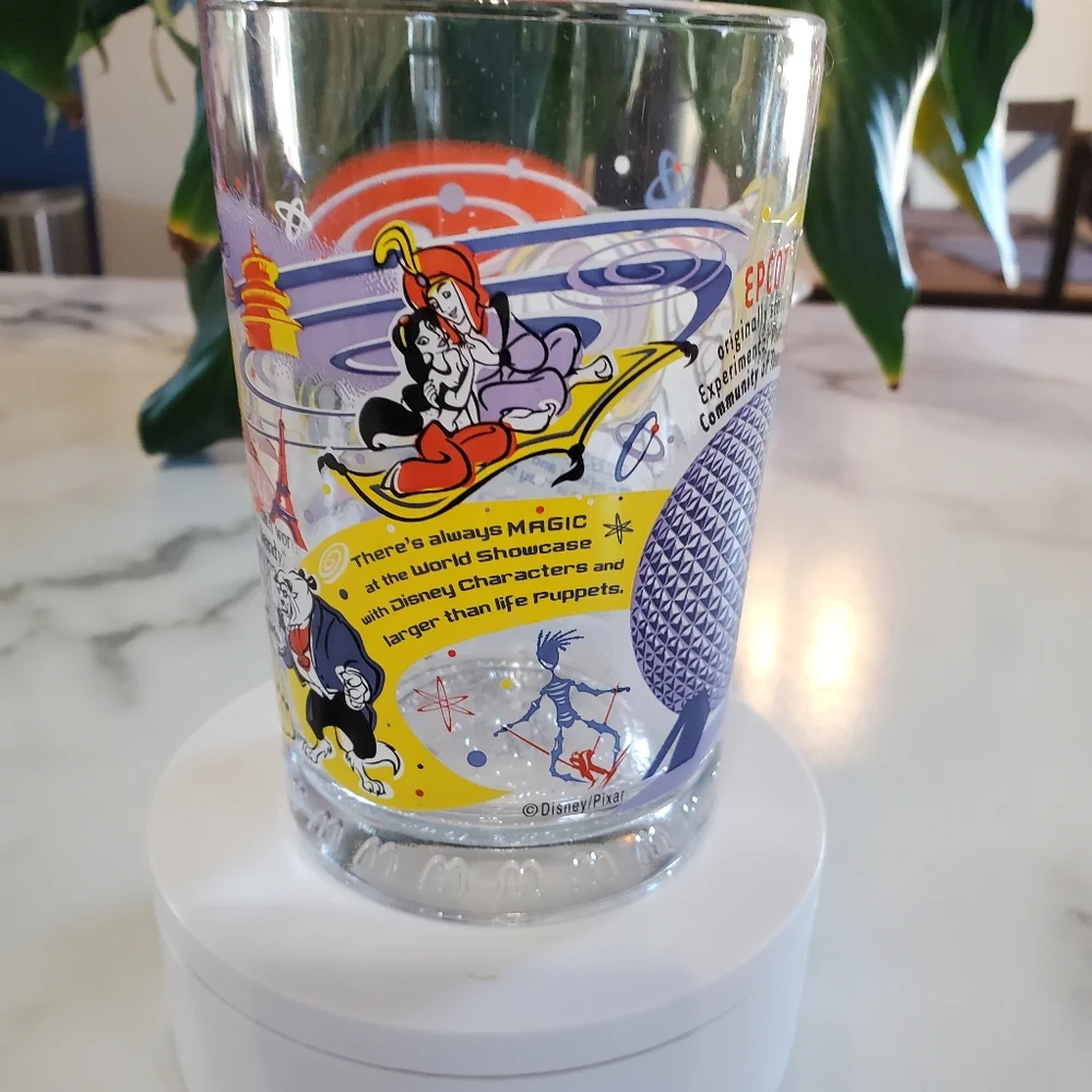 Disney 100 Years of Magic Glass EPCOT